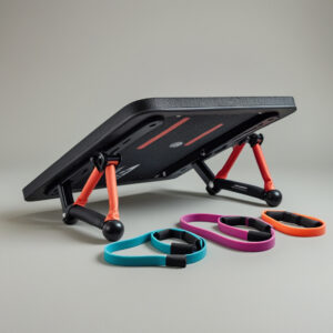 Push‑Up Angle Board System (Folding + Mini Bands)