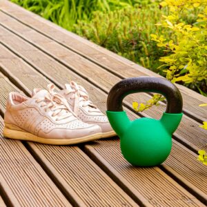 Neoprene Kettlebell Trio 4•8•12 kg (Color‑Coded)
